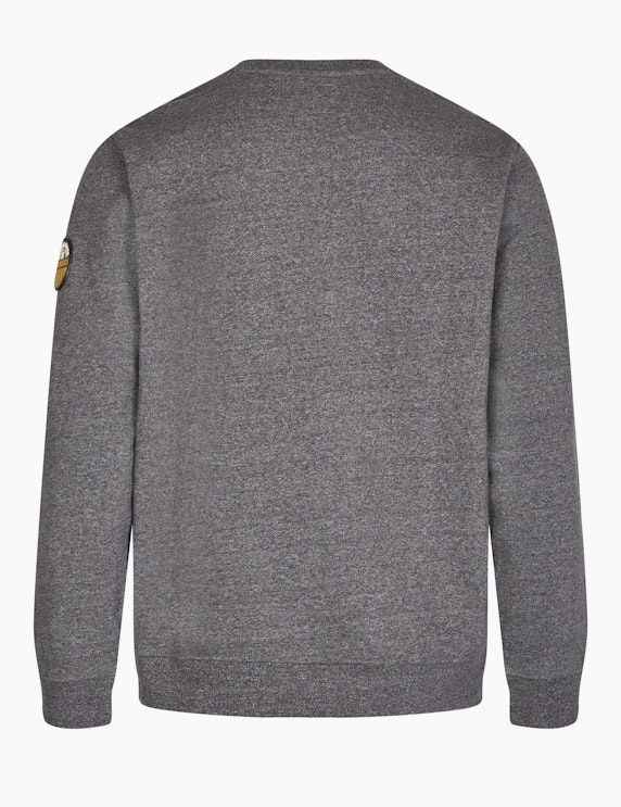 Eagle No. 7 Sweatshirt in Melange | ADLER Mode Onlineshop