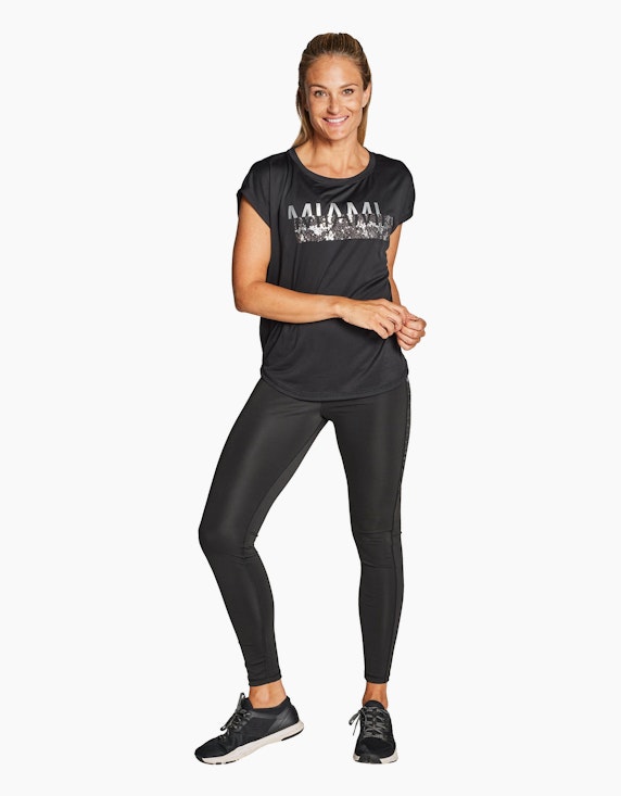Redmax Fitness Shirt mit Schriftzug | ADLER Mode Onlineshop