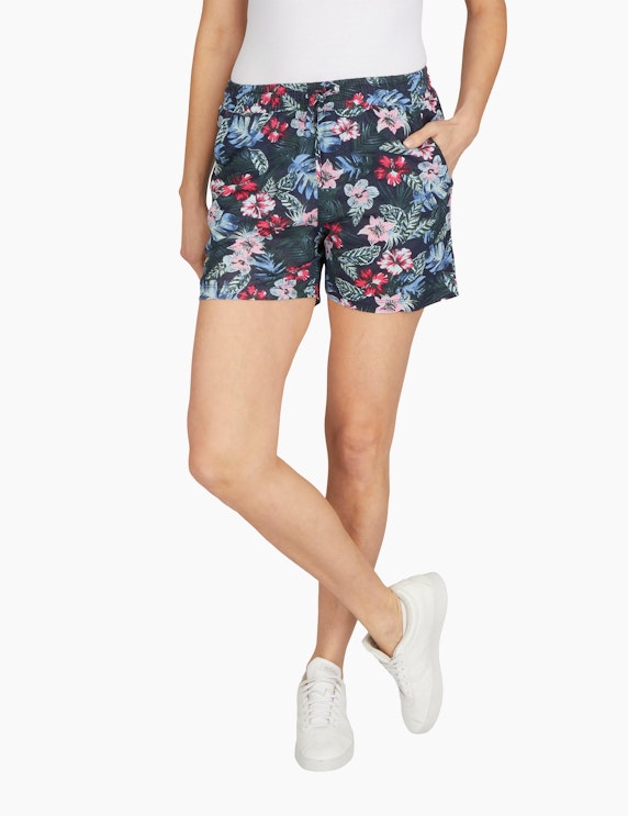 Bexleys woman Floral bedruckte Shorts | ADLER Mode Onlineshop