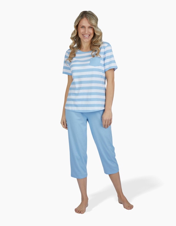 ADLER WOMEN Pyjama mit Streifen | ADLER Mode Onlineshop