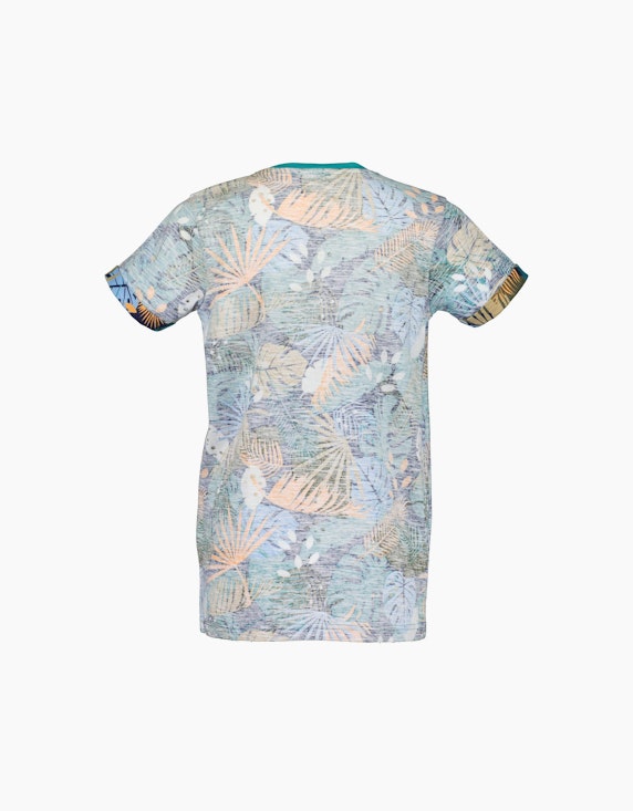 Blue Seven Boys T-Shirt mit innerem allover Druck | ADLER Mode Onlineshop