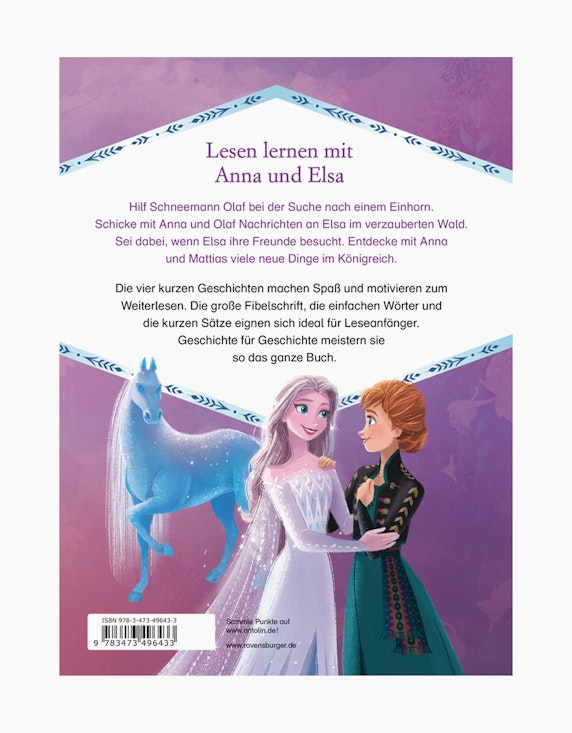 Adler Collection Disney Die Eiskönigin 2: Neue Minutengeschichten für Erstleser | ADLER Mode Onlineshop