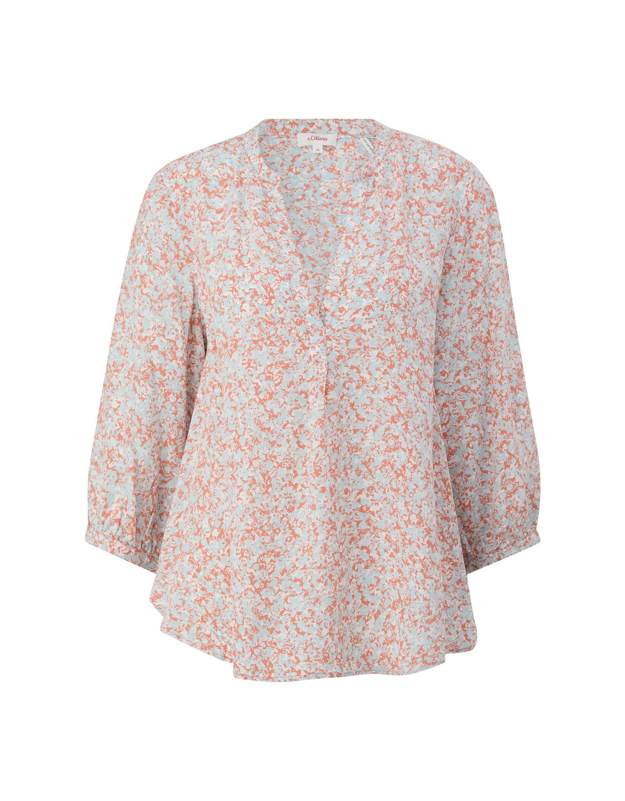 Tunika-Bluse aus Viskose | s.Oliver | ADLER Mode Onlineshop