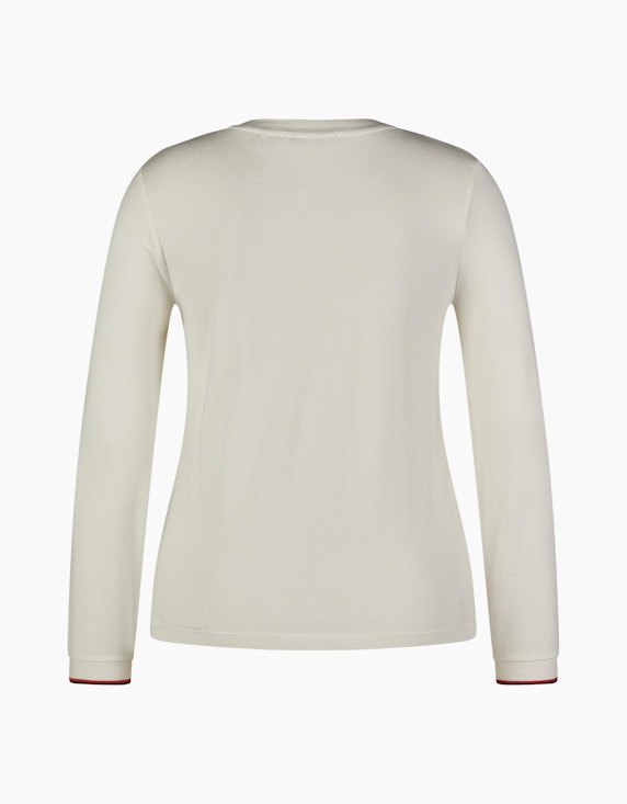 Steilmann Woman Langarmshirt mit Wordingprint | ADLER Mode Onlineshop