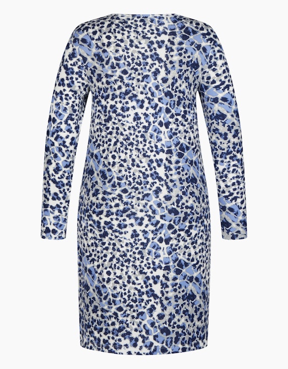 Steilmann Edition Kleid mit Leomuster in flauschiger Qualität | ADLER Mode Onlineshop