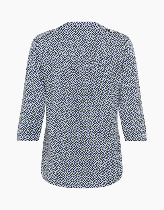 Olsen T-Shirt mit kreativen Allover-Print | ADLER Mode Onlineshop