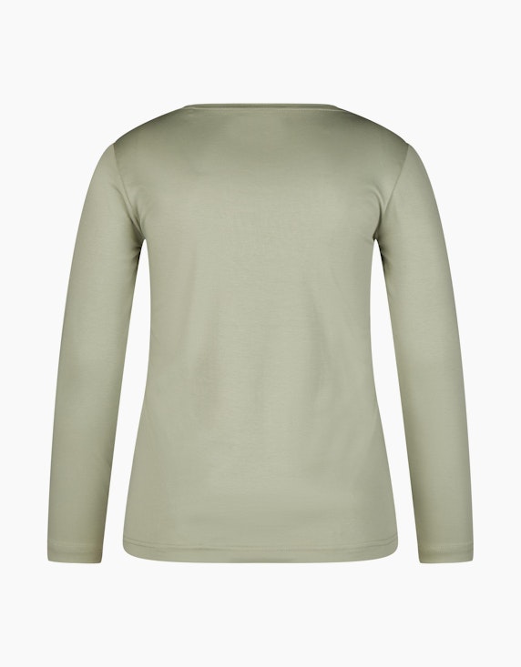 Steilmann Edition Pima Cotton Shirt mit  aus Strass-Steinen | ADLER Mode Onlineshop