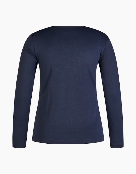 Steilmann Edition Pima Cotton Shirt mit  aus Strass-Steinen | ADLER Mode Onlineshop