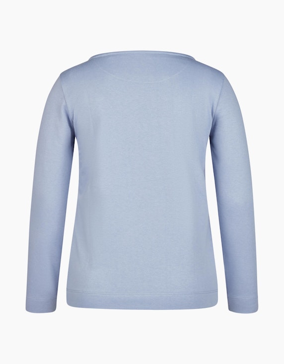 Steilmann Edition Basic Sweatshirt in Unifarbe | ADLER Mode Onlineshop
