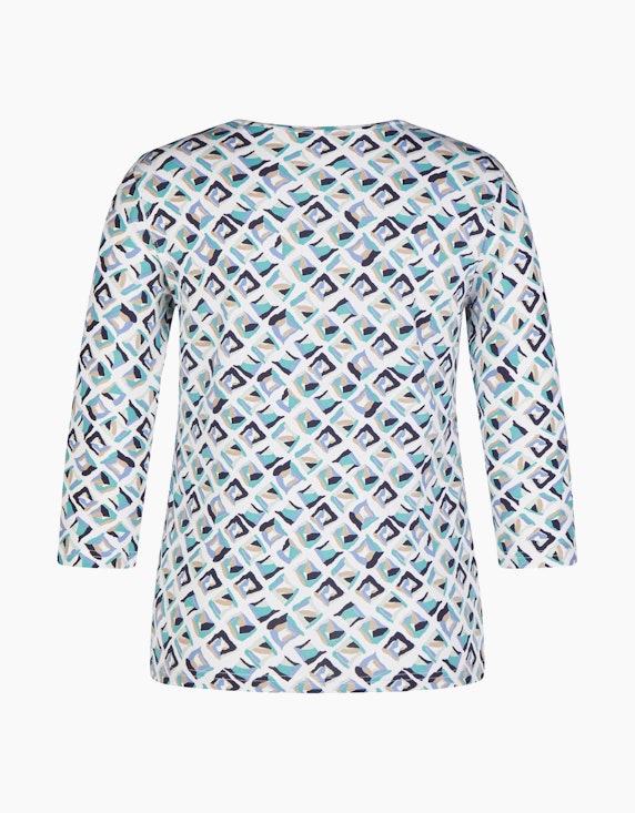 Steilmann Edition 3/4-Arm Shirt mit Alloverprint | ADLER Mode Onlineshop