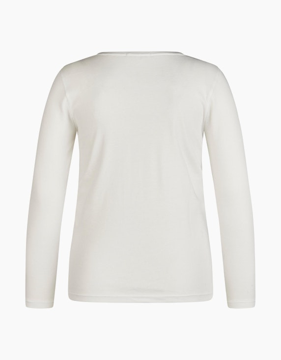 Steilmann Edition Basic Langarmshirt mit V-Ausschnitt | ADLER Mode Onlineshop