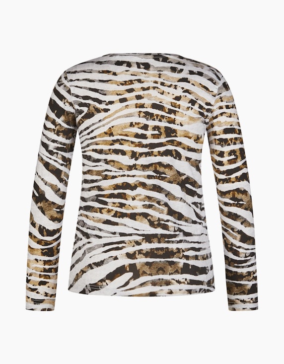 Steilmann Edition Langarmshirt mit Alloverprint aus Pima Cotton | ADLER Mode Onlineshop