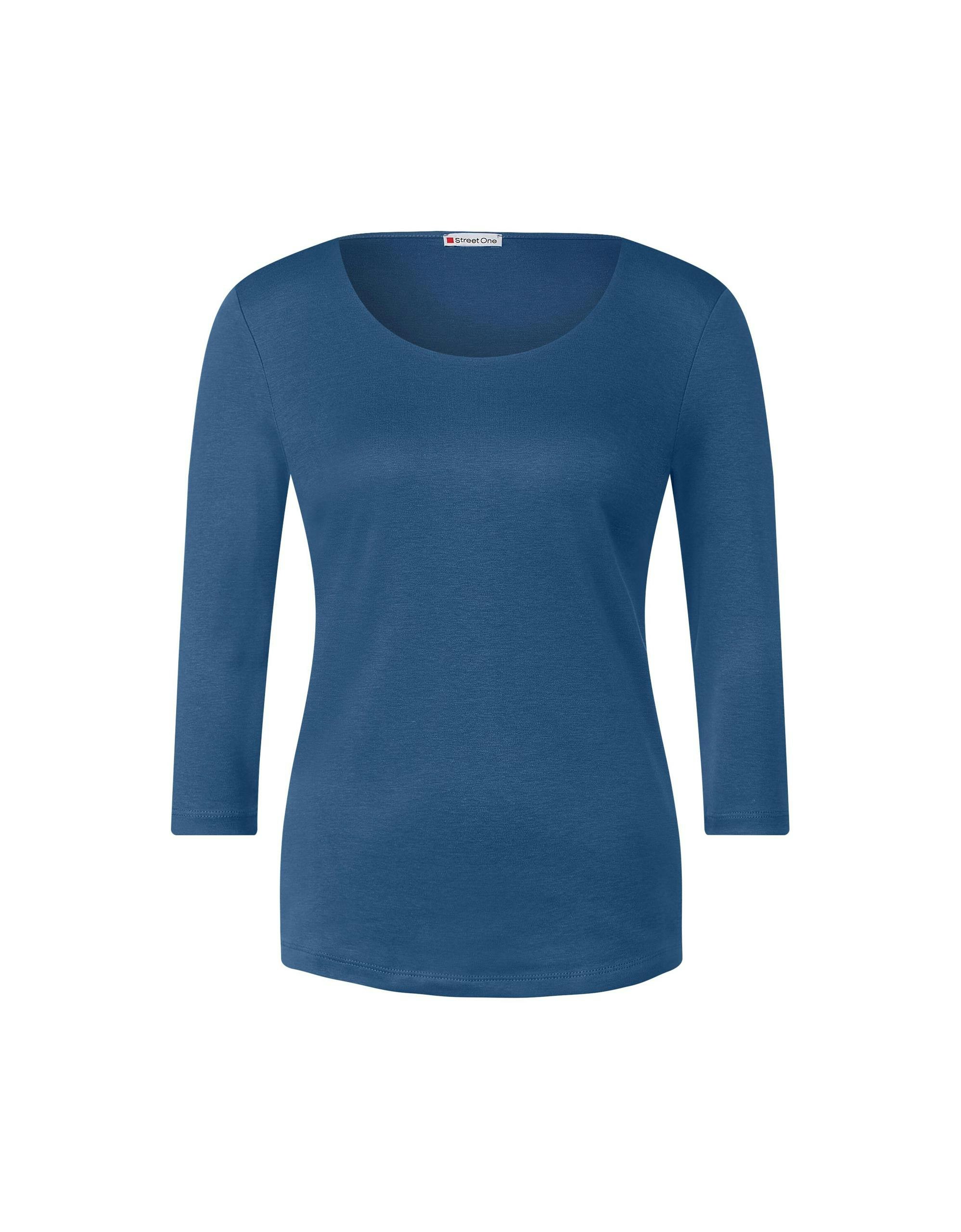 Shirt in Unifarbe | Street One | ADLER Mode Onlineshop