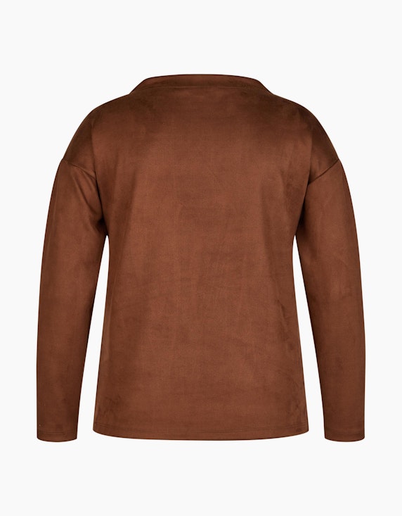 Steilmann Edition Velour-Shirt | ADLER Mode Onlineshop