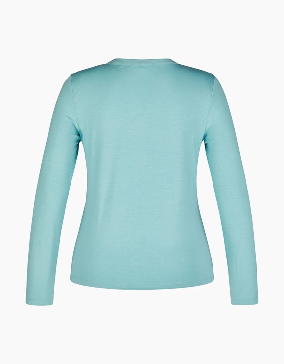 Steilmann Woman Langarmshirt in Unifarbe | ADLER Mode Onlineshop