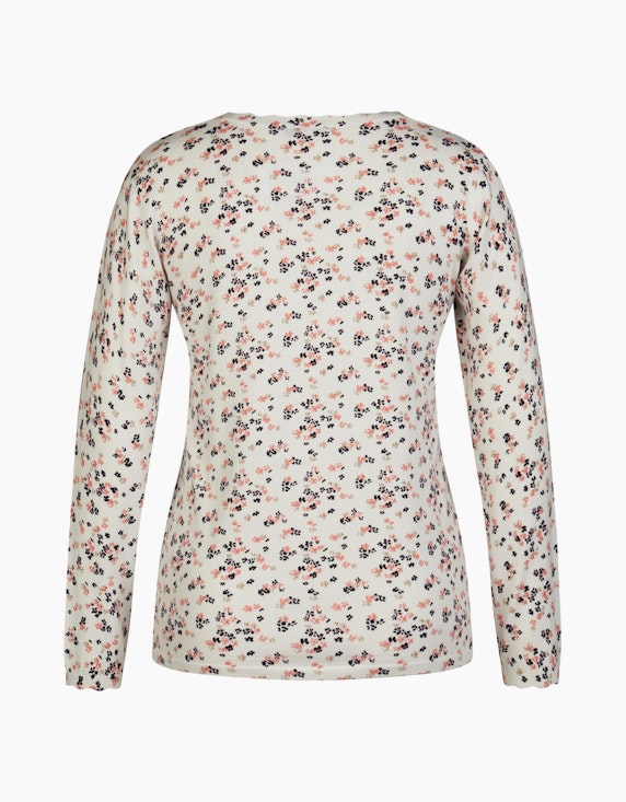 Steilmann Edition Leichtstrick Pullover mit Blumenmuster | ADLER Mode Onlineshop