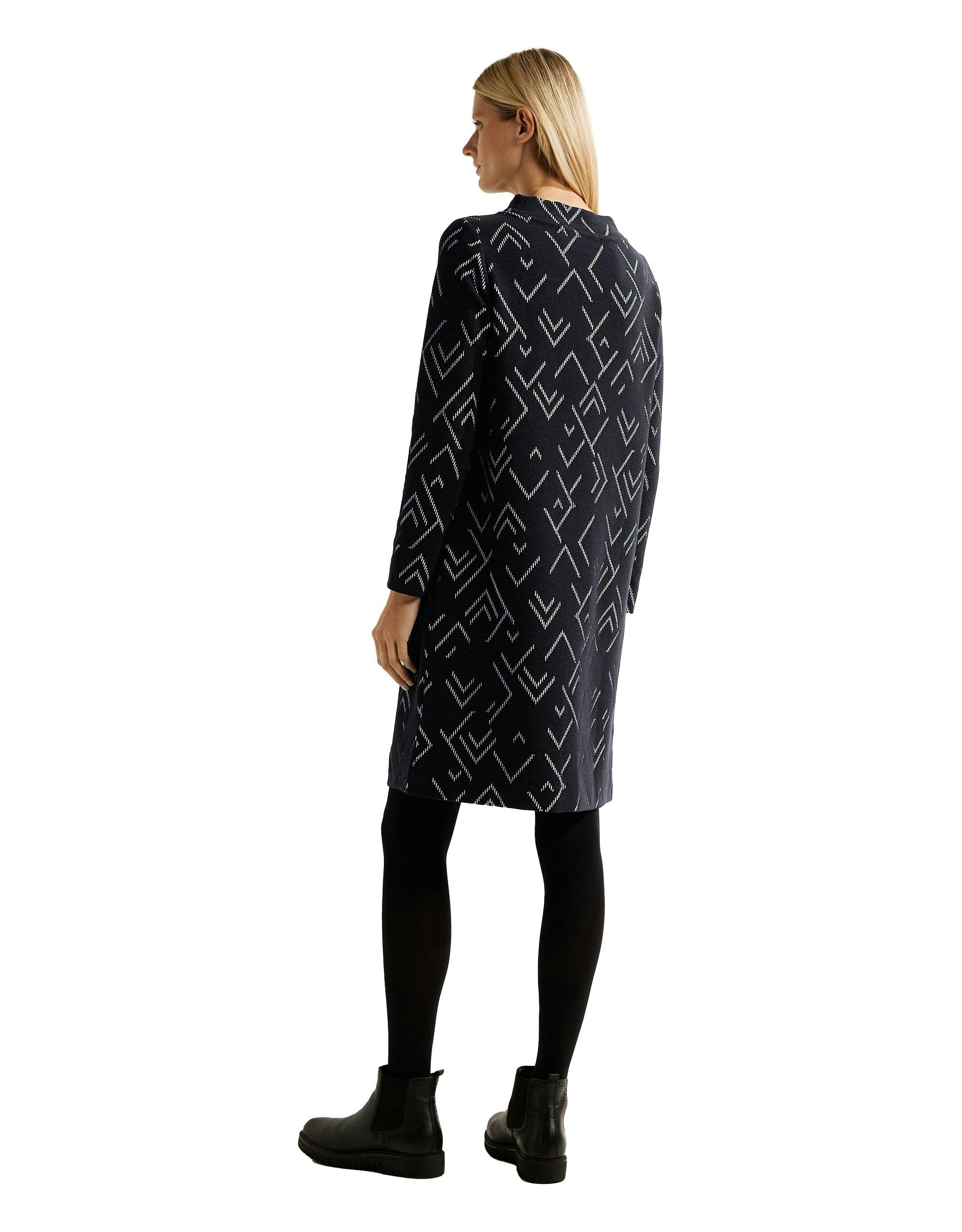 Onlineshop CECIL Print | | Ottoman Kleid mit Mode ADLER