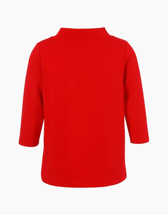 VIA APPIA DUE 3/4-Arm Sweatshirt mit Stehkragen | ADLER Mode Onlineshop