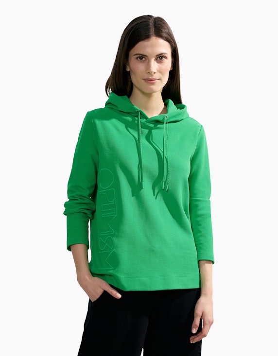 CECIL Twill Struktur Sweatshirt | ADLER Mode Onlineshop