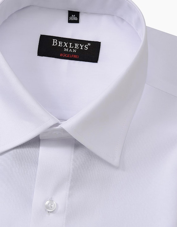 Bexleys man Dresshemd, kurzarm, uni | ADLER Mode Onlineshop