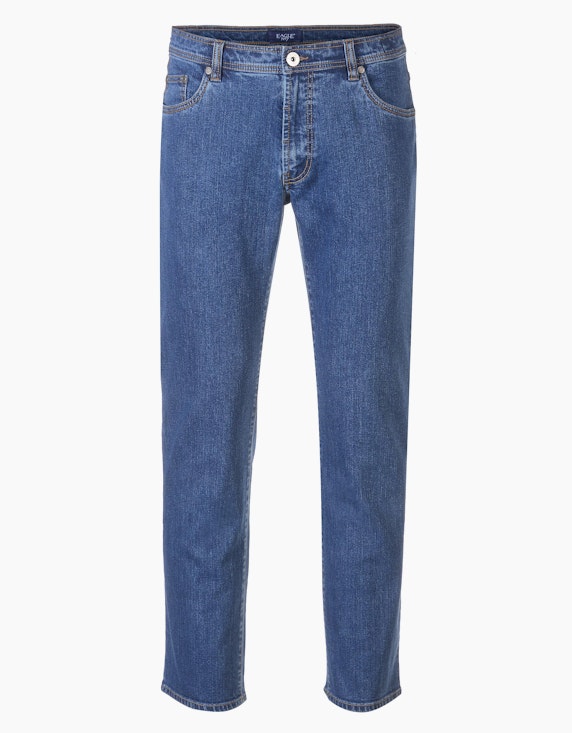Eagle No. 7 5-Pocket Jeans Hose mit Stretch-Anteil, Modern fit in Medium Stone | ADLER Mode Onlineshop