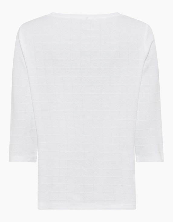 Olsen 3/4 Arm Shirt mit Struktur | ADLER Mode Onlineshop