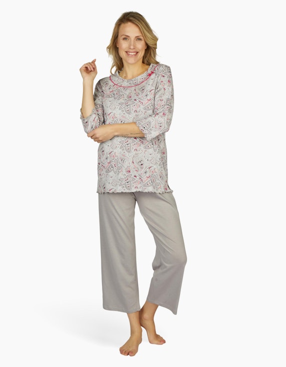 NORMANN Schlafanzug mit 3/4 Arm | ADLER Mode Onlineshop