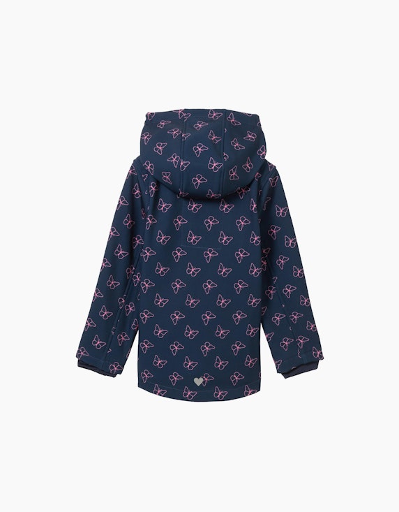TOM TAILOR Mini Girls Softshell Jacke im Allover-Print | ADLER Mode Onlineshop