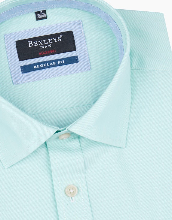 Bexleys man Gestreiftes Kurzarmhemd, Regular Fit | ADLER Mode Onlineshop