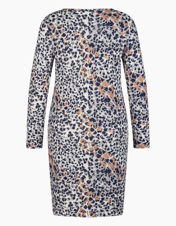 Steilmann Edition Kleid mit Leomuster in flauschiger Qualität | ADLER Mode Onlineshop