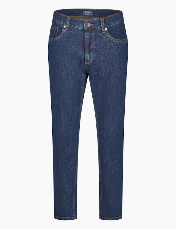 Eagle No. 7 Jeans Hose 5-Pocket mit Stretch-Anteil, Regular Fit 797 in Darkstone | ADLER Mode Onlineshop