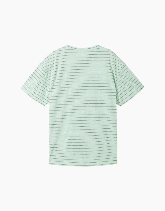TOM TAILOR Boys Oversized T-Shirt im Streifenlook | ADLER Mode Onlineshop
