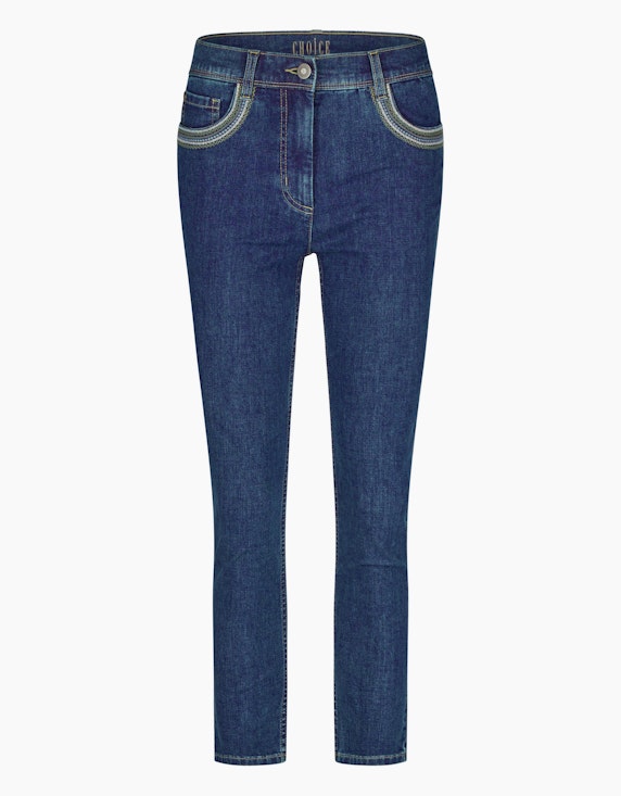 CHOiCE 5-Pocket Jeans in Denim Mediumstone | ADLER Mode Onlineshop
