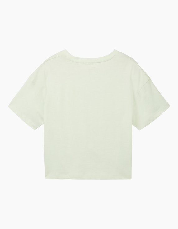 TOM TAILOR Girls  Cropped T-Shirt mit Print | ADLER Mode Onlineshop
