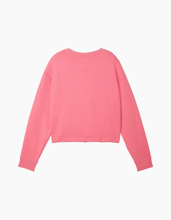 TOM TAILOR Girls  Cropped Sweatshirt mit recyceltem Polyester | ADLER Mode Onlineshop