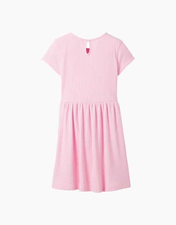 TOM TAILOR Mini Girls Kleid mit Rippstruktur | ADLER Mode Onlineshop