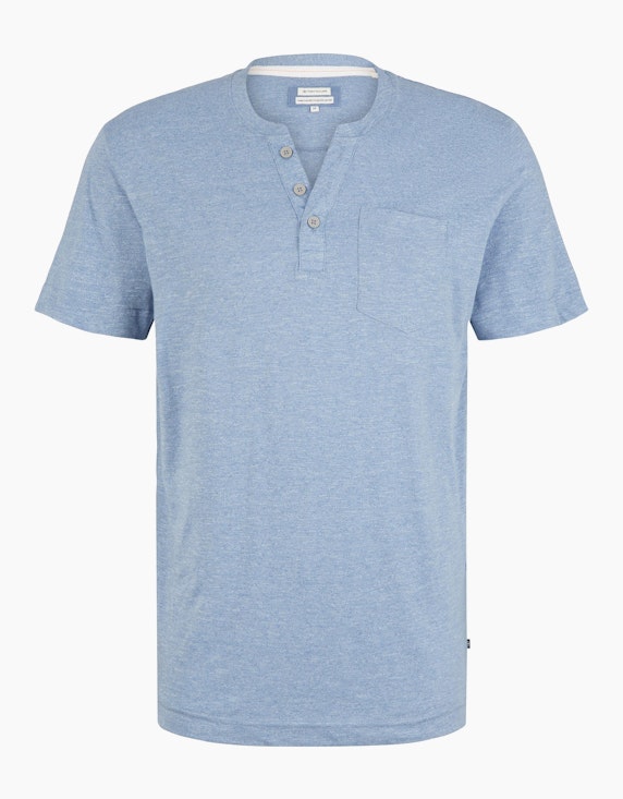 TOM TAILOR T-Shirt in Melange-Optik | ADLER Mode Onlineshop