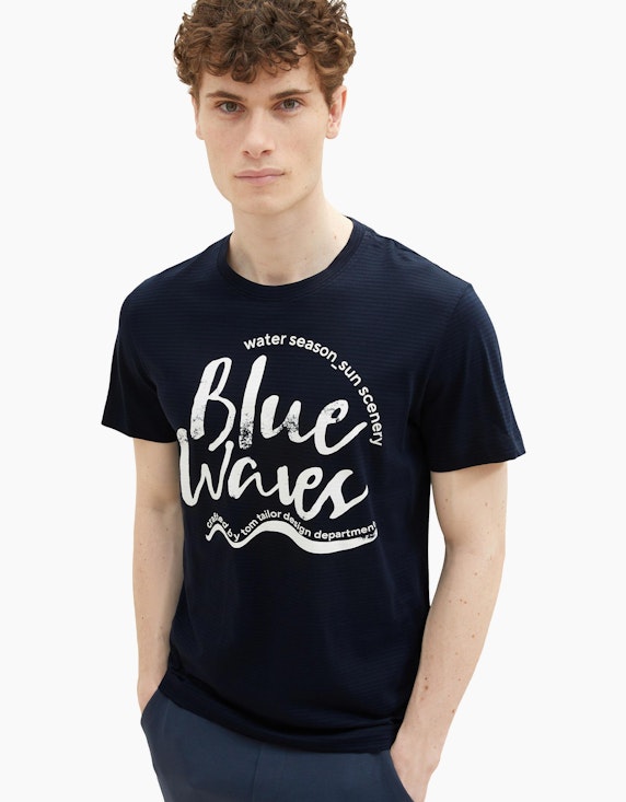 TOM TAILOR Basic T-Shirt | ADLER Mode Onlineshop