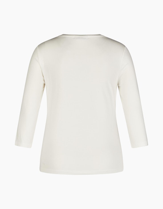 Steilmann Woman 3/4-Arm Shirt mit Wordingprint | ADLER Mode Onlineshop