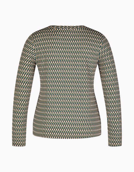 Steilmann Woman Langarmshirt mit Alloverprint | ADLER Mode Onlineshop