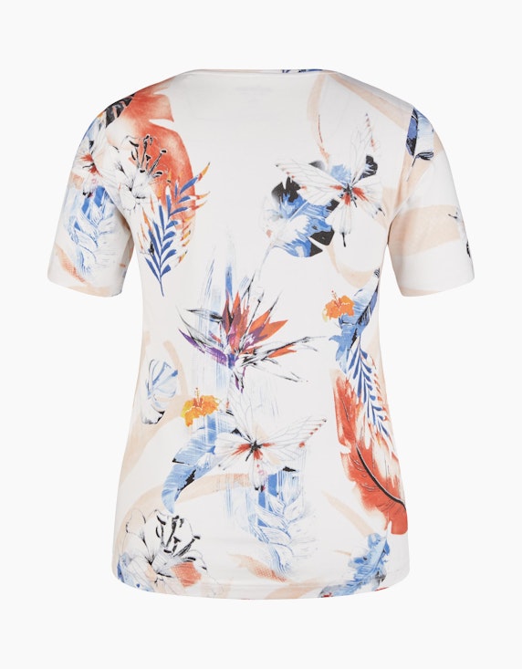 Steilmann Edition T-Shirt mit Blumen-Print | ADLER Mode Onlineshop