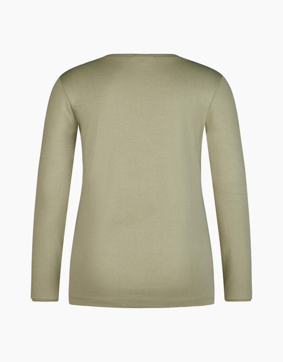 Steilmann Edition Langarmshirt mit Besatz | ADLER Mode Onlineshop