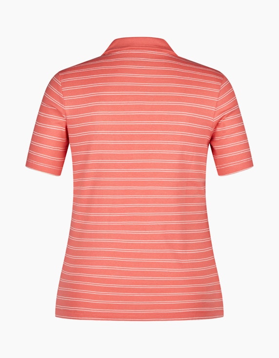 Steilmann Edition Poloshirt mit feinen Streifen | ADLER Mode Onlineshop