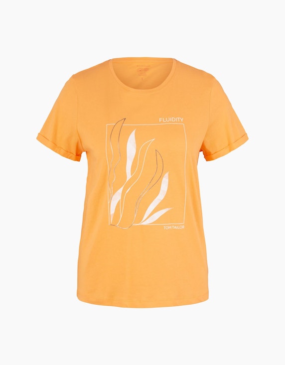 TOM TAILOR T-Shirt mit Print | ADLER Mode Onlineshop
