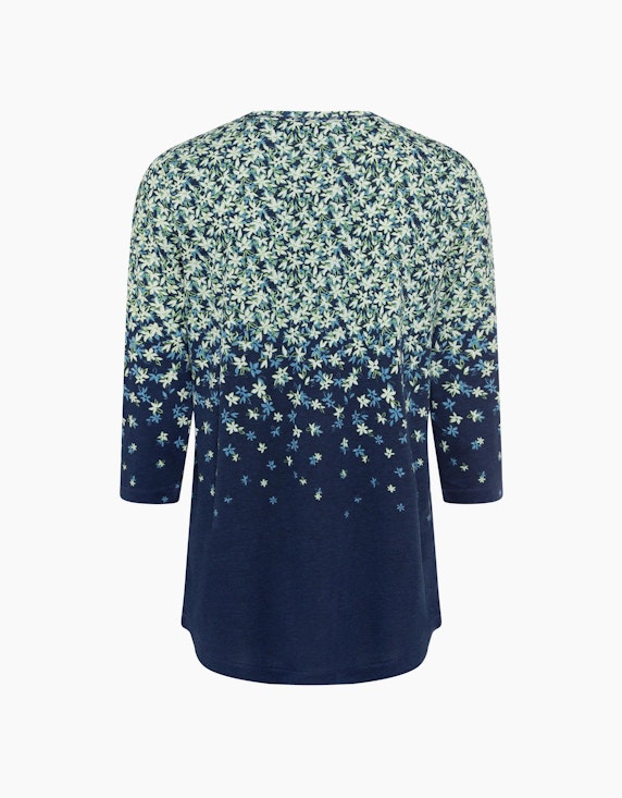 Olsen Rundhalsshirt mit Blütenprint | ADLER Mode Onlineshop