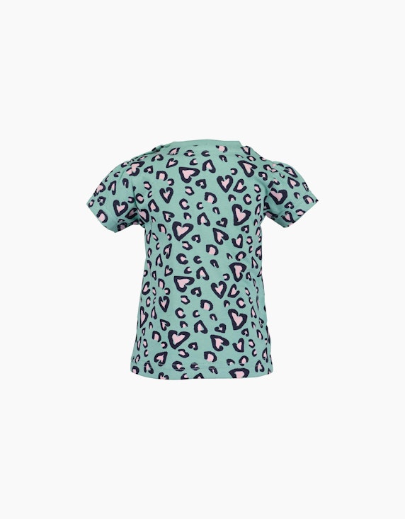 Blue Seven Baby Girls T-Shirt mit süßem allover Druck Herzen | ADLER Mode Onlineshop
