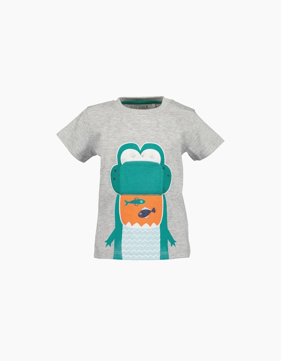 Blue Seven Baby Boys T-Shirt mit Druck Krokodil | ADLER Mode Onlineshop