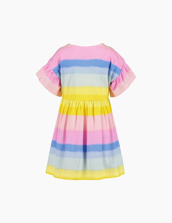 Blue Seven Mini Girls Kleid im Regenbogen Look | ADLER Mode Onlineshop