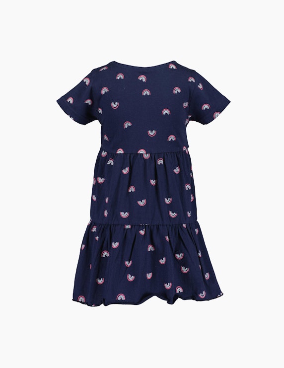Blue Seven Mini Girls Shirtkleid im Regenbogen Druck | ADLER Mode Onlineshop