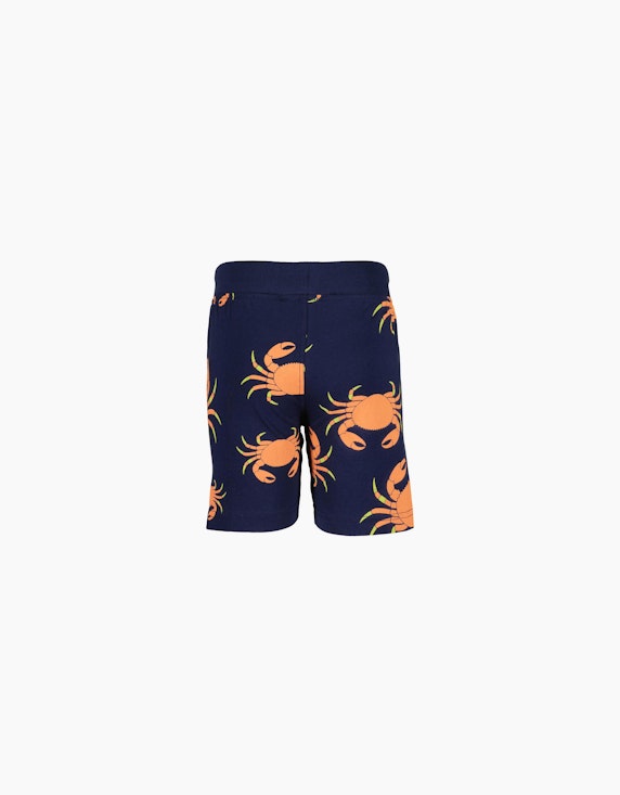 Blue Seven Mini Boys Shorts im Krabben allover Druck | ADLER Mode Onlineshop